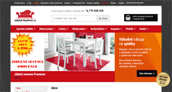 Desktop Screenshot of nabytek-kuplevne.cz